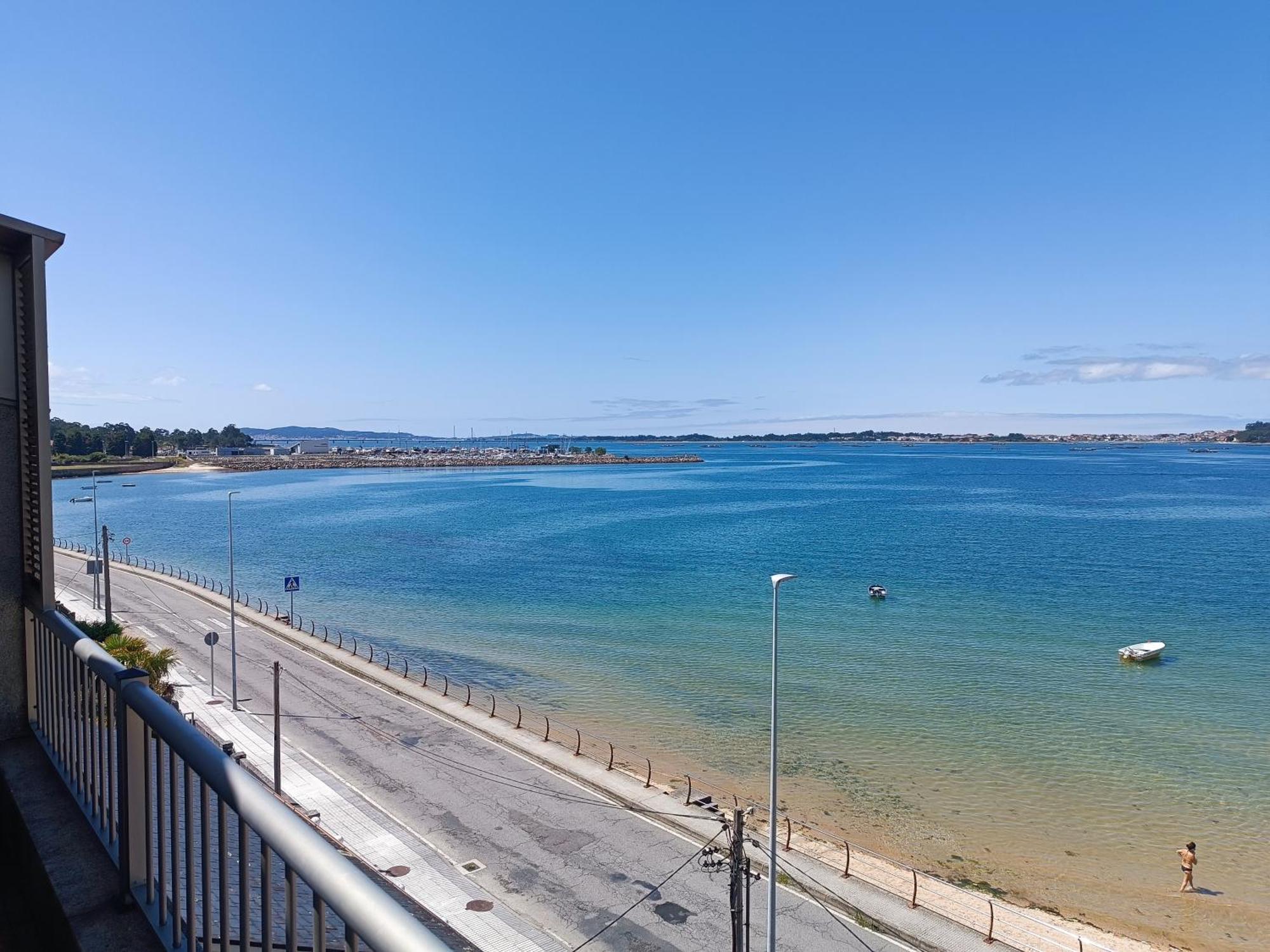 Mirador Mar De Castelao, 1ª Linea De Playa Urbana Leilighet Villanueva De Arosa Eksteriør bilde